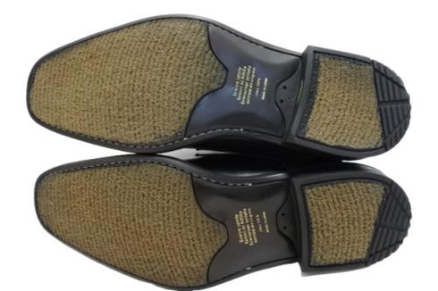 【KANEKA designo5022 ブラック】幅広4E シングルモンクストラップシューズ